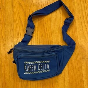 NWOT Blue kappa delta Fanny pack